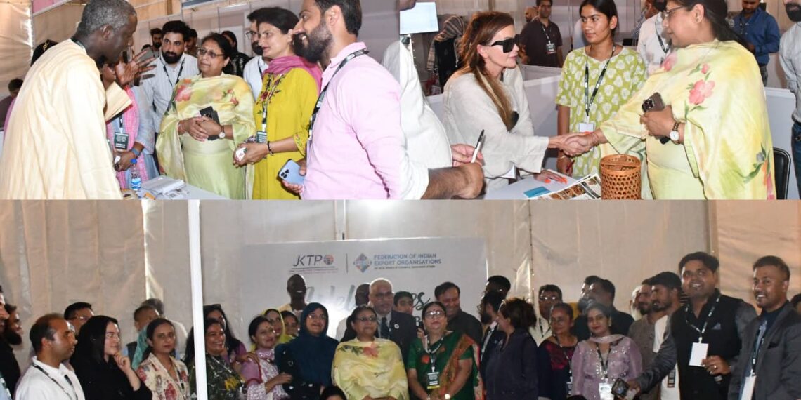 JKRLM Women SHGs gain global spotlight at JKTPO Buyer–Seller Meet