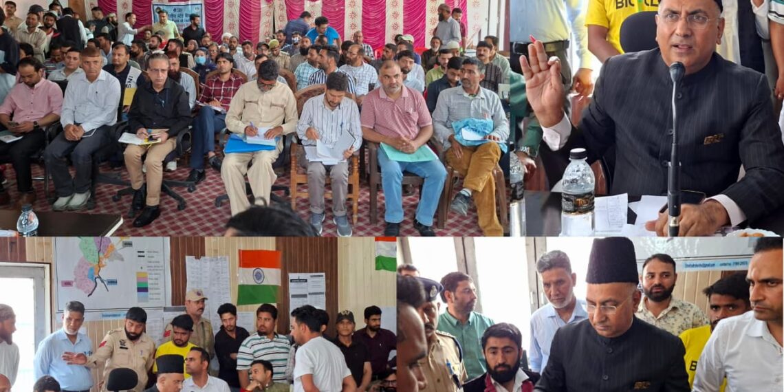 MP Khatana holds public outreach programme in Banihal