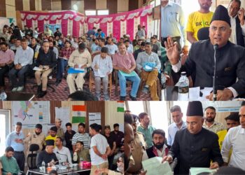 MP Khatana holds public outreach programme in Banihal