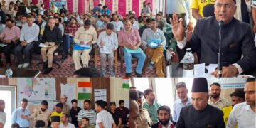 MP Khatana holds public outreach programme in Banihal