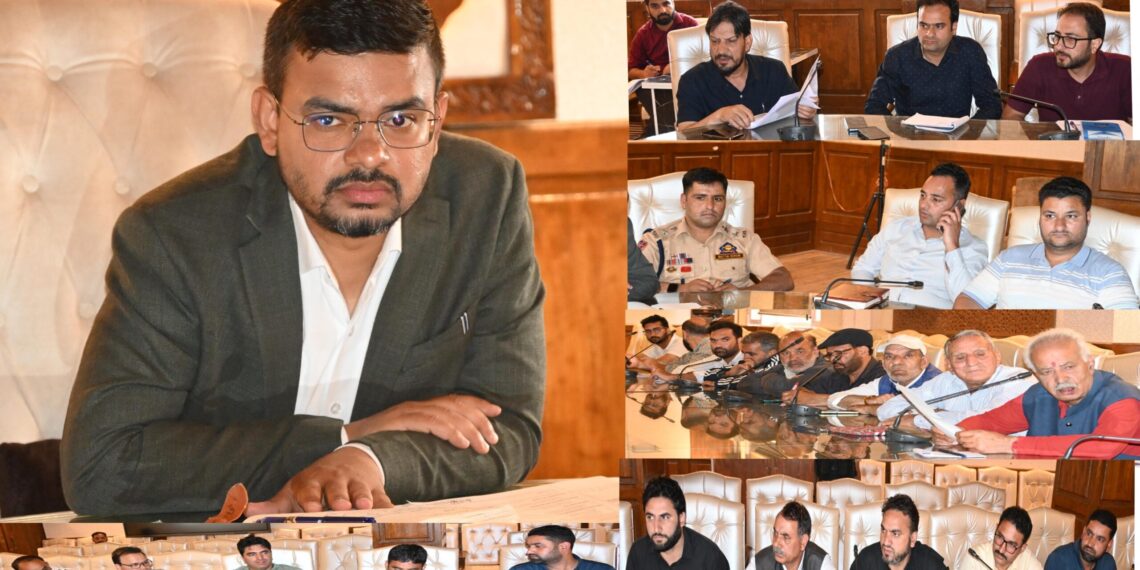DC Kulgam reviews arrangements for Mela Kheer Bhawani in district