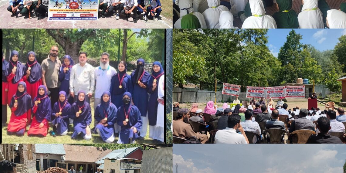 Awareness, counselling, sports activities held across Pulwama under NMBA campaign