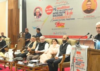 === Interfaith Dialogue ===  India never asked anyone to abandon faith, only to live in harmony: LG Sinha