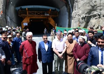 Zojila Tunnel breakthrough ‘golden chapter’ in India’s infrastructure history: Nitin Gadkari