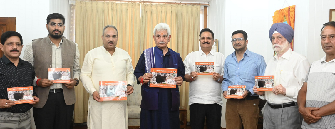LG Manoj Sinha releases Shri Amarnathji Yatra Guide Book 2026