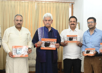LG Manoj Sinha releases Shri Amarnathji Yatra Guide Book 2026