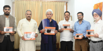LG Manoj Sinha releases Shri Amarnathji Yatra Guide Book 2026