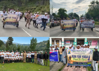 AYUSH Dept Shopian organizes ‘Run for Yoga’ at Heerpora