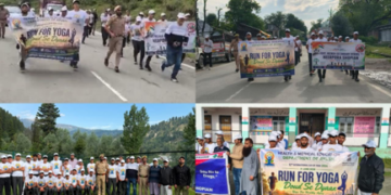 AYUSH Dept Shopian organizes ‘Run for Yoga’ at Heerpora
