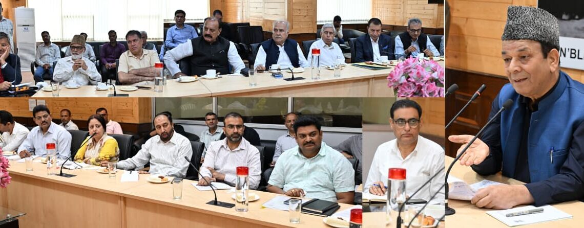 Speaker convenes meeting with Assembly Committee Chairmen Emphasizes accountability, strict discipline