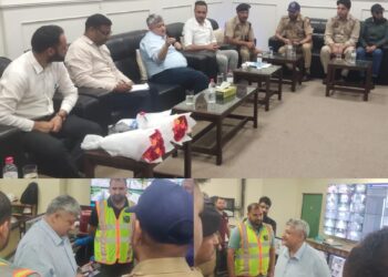Transport Commissioner reviews road safety measures on National Highway   