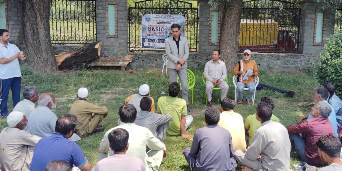 WMDA, civil defence organise disaster response training programme in Manasbal