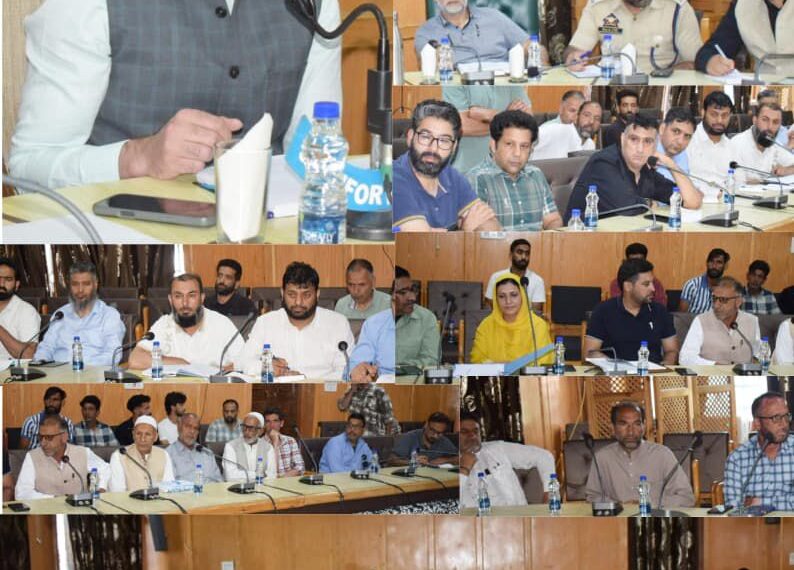 DC Pulwama reviews arrangements for Muharram-ul-Haram 2026
