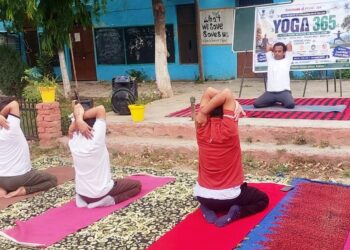 Yoga sessions begin in Kathua ahead of International Yoga Day
