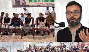 MP Ruhullah Mehdi convenes Public Darbar in Pulwama