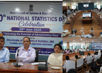 === National Statistics Day ===  Robust data key to effective governance: Comm’r Secy Alice Vaz