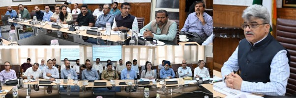 CS reviews monsoon preparedness, calls for proactive disaster mitigation measures