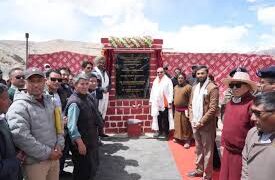 LG Ladakh lays foundation of first Model Border Village at Chumur