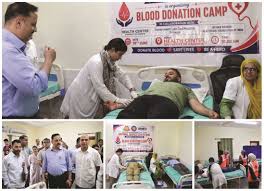 Promoting Voluntary Blood Donation : KU organises blood donation camp