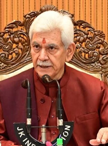 LG Sinha to attend Tawi Arti today