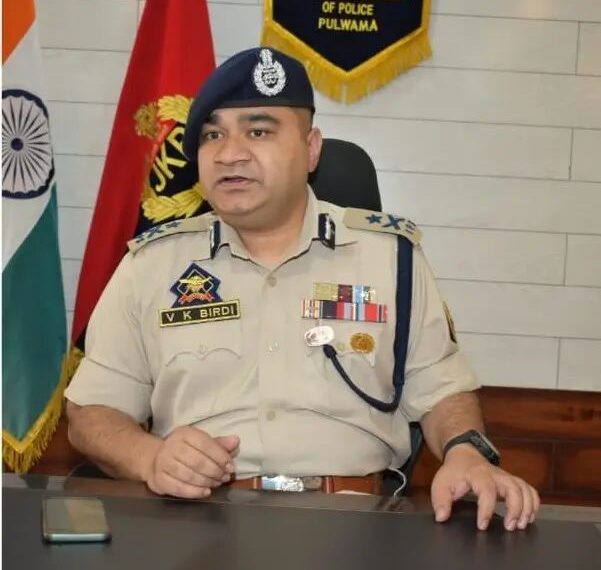 IG Kashmir VK Birdi set to proceed on central deputation