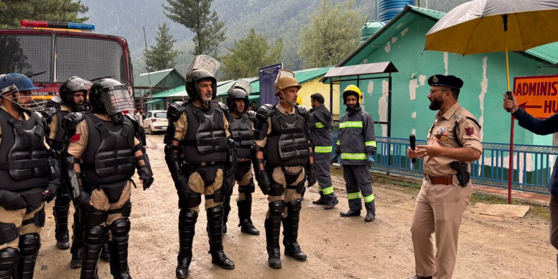 Hi-tech security grid, mock drills mark final push for Amarnath Yatra in Anantnag
