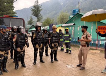Hi-tech security grid, mock drills mark final push for Amarnath Yatra in Anantnag