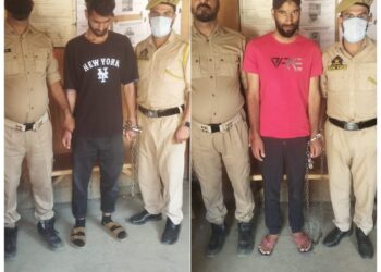 Police arrest 2 drug peddlers