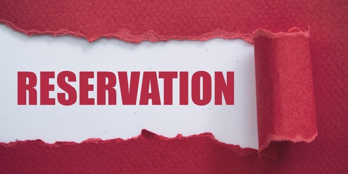 === Reservation proposal ===  Cabinet gives go-ahead to reply on RBA, EWS cuts