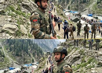 Amarnath Yatra: Sadhus arrive in Jammu