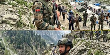 Amarnath Yatra: Sadhus arrive in Jammu