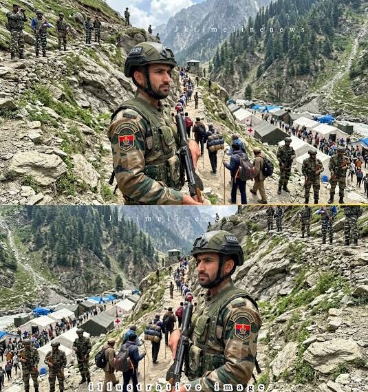 Amarnath Yatra: Sadhus arrive in Jammu