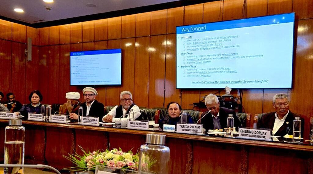 === Delhi-Ladakh dialogue ===  GoI team to meet LAB, KDA leaders in Leh tomorrow