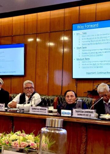 === Delhi-Ladakh dialogue === GoI team to meet LAB, KDA leaders in Leh tomorrow