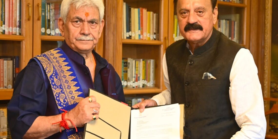 Several MLAs, delegations call on LG Sinha