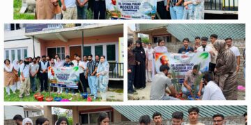 MY Bharat Srinagar celebrates birth anniversary of Dr Syama Prasad Mookerjee