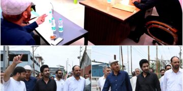 DC Baramulla visits Sopore Industrial Estate, interacts with Traders