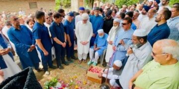 Hundreds attend Ijtema Fateha Khawani of Dr. Sheikh Mustafa Kamal