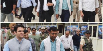 Div Com inspects SANJY-2026 arrangements at Nowgam, Pantha Chowk
