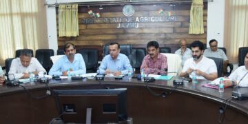 HADP : Director Agriculture Jammu reviews physical, financial progress