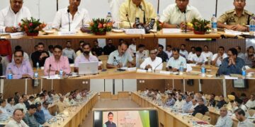 MP Jugal Kishore chairs DISHA meeting at Reasi