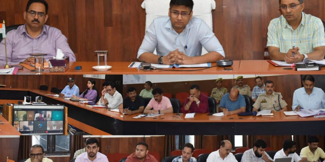 DC Reasi reviews monsoon preparedness