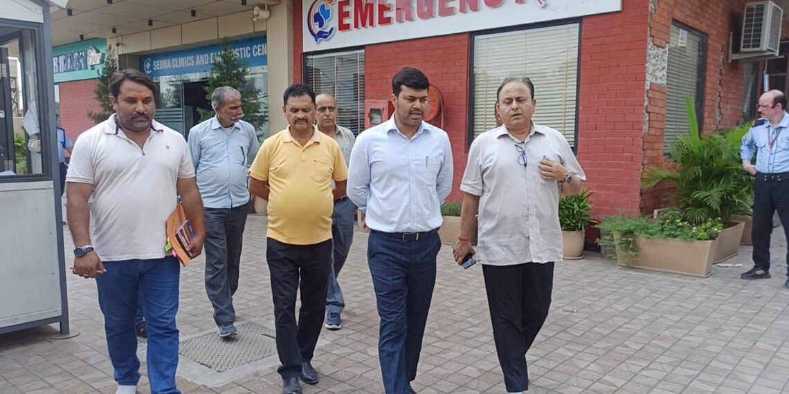 JMC Commissioner reviews fire safety compliance