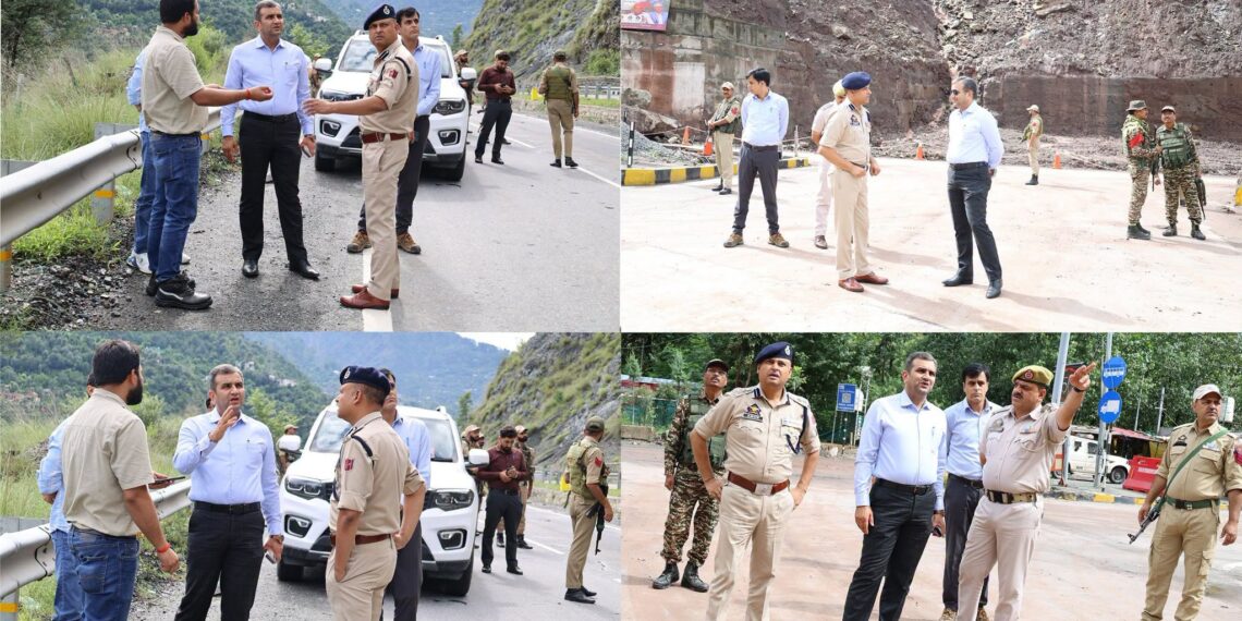 DC Ramban assesses restoration of National Highway