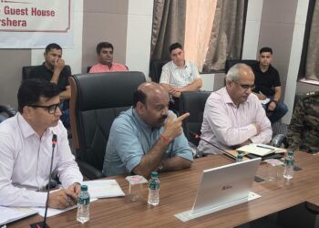 Deputy CM reviews flash flood restoration in Nowshera