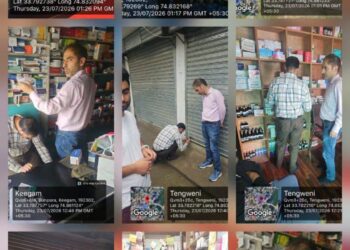 3 medical shops closed in surprise inspections in Shopian
