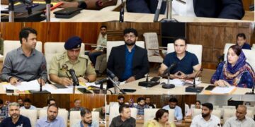 DC Srinagar, SSP review intensified anti-drugs enforcement measures in district