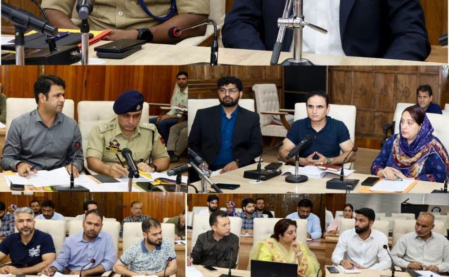 DC Srinagar, SSP review intensified anti-drugs enforcement measures in district