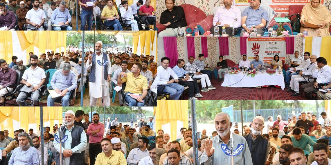 ADDC Shopian chairs Block Diwas in Chitragam