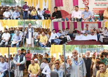 ADDC Shopian chairs Block Diwas in Chitragam